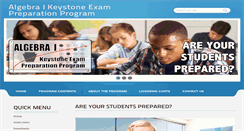 Desktop Screenshot of algebrakeystone.com